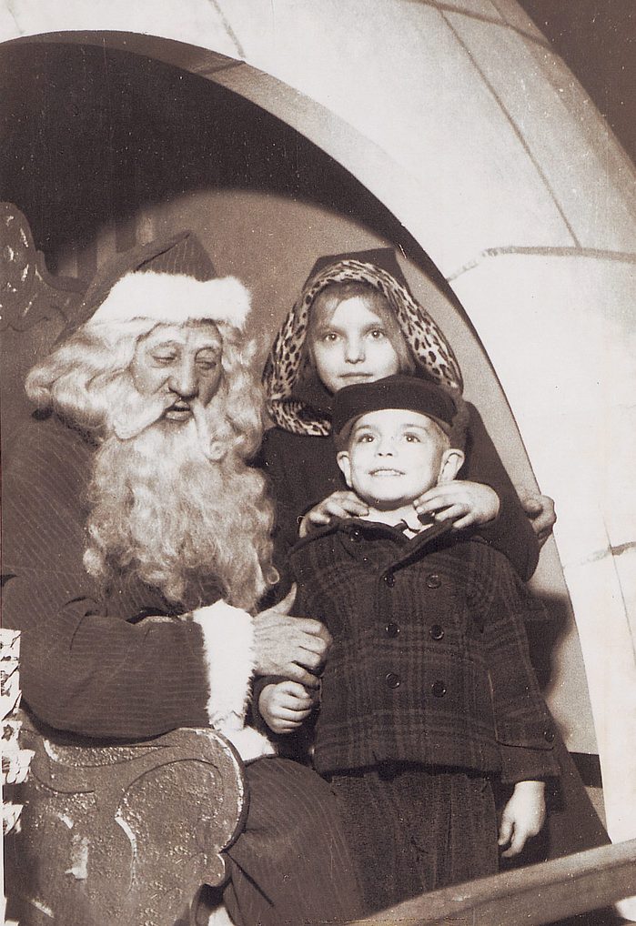 vintage santa