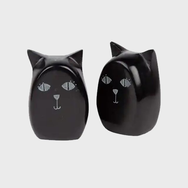 Ten Thousand Villages Cat Salt And Pepper Shakers