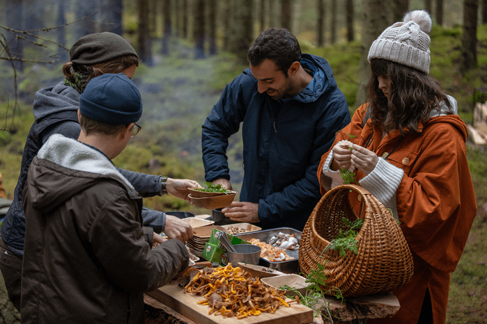 food foraging Sweden
