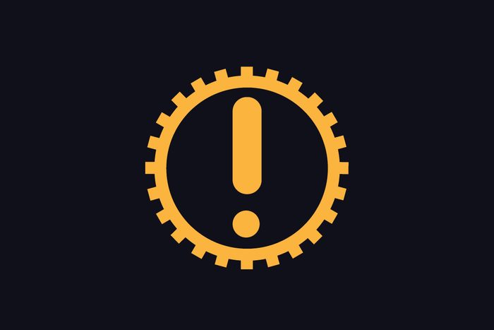 automatic gearbox warning symbol