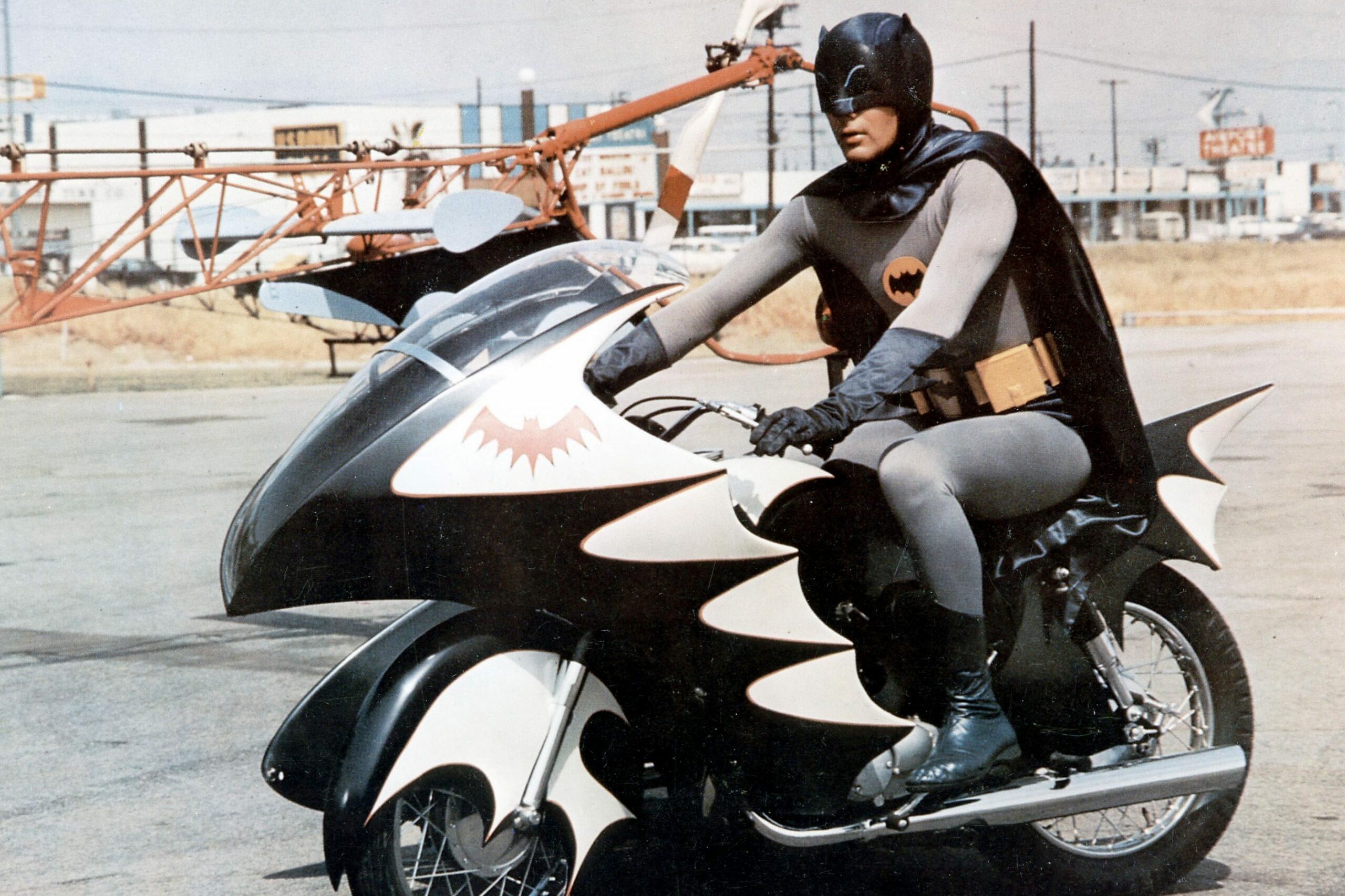 Editorial use only. No book cover usage. Mandatory Credit: Photo by 20th Century Fox/Kobal/Shutterstock (5883029q) Adam West Batman - 1966 Director: Leslie Martinson 20th Century Fox USA Scene Still