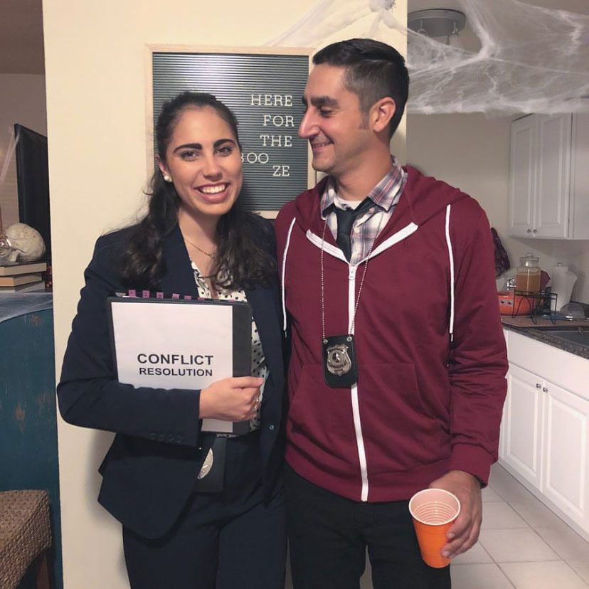 Jake and Amy from Brooklyn Nine-Nine Halloween Costume