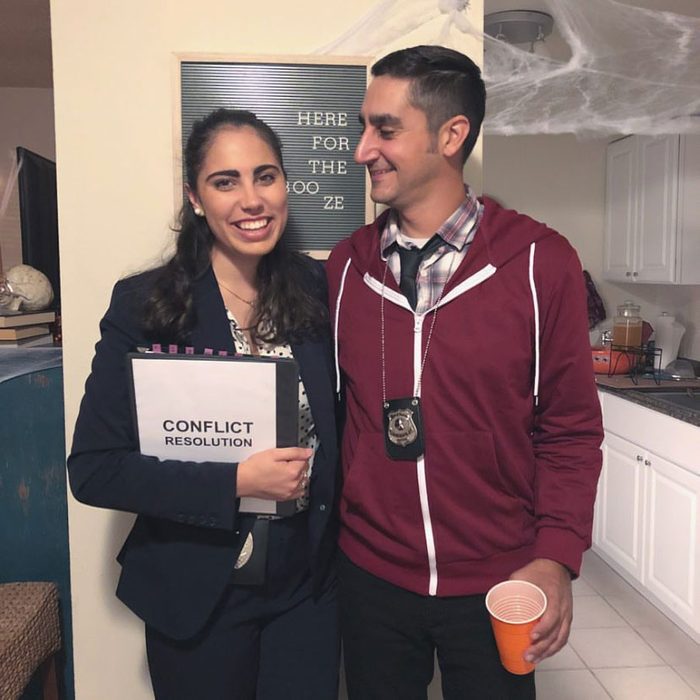 Jake and Amy from Brooklyn Nine-Nine Halloween Costume