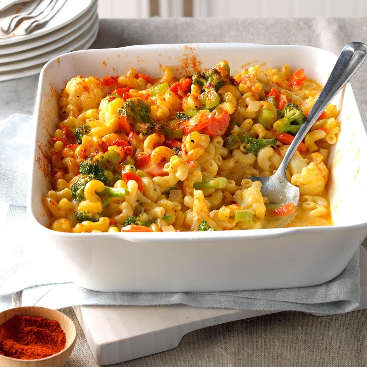 Oregon: Veggie Macaroni & Cheese