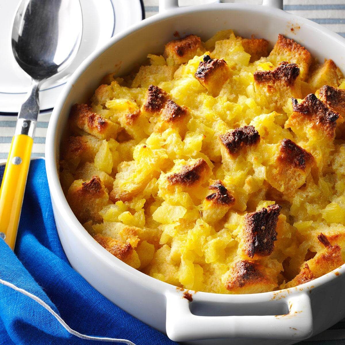 Mississippi: Scalloped Pineapple Casserole 