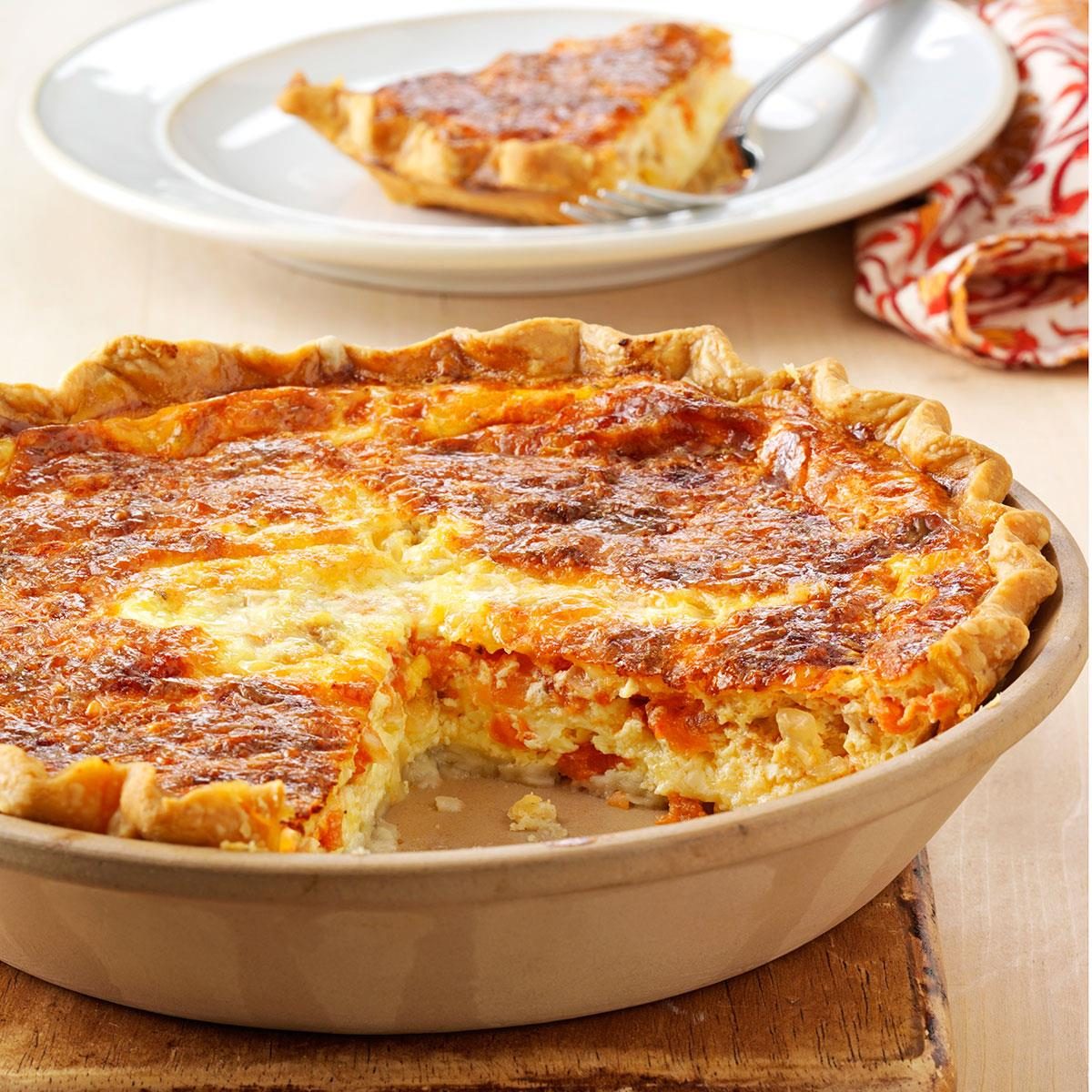 Rhode Island: Tomato Quiche 