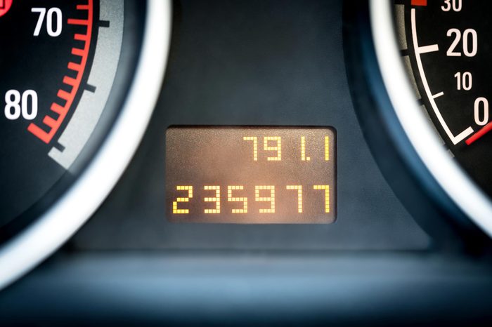 car odometer