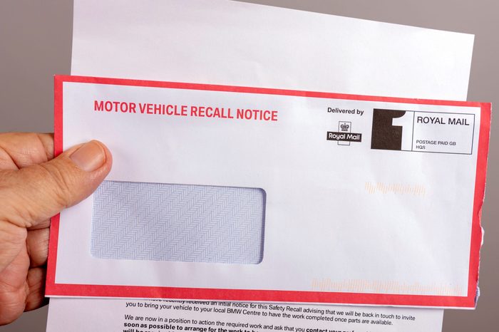 vehicle recall