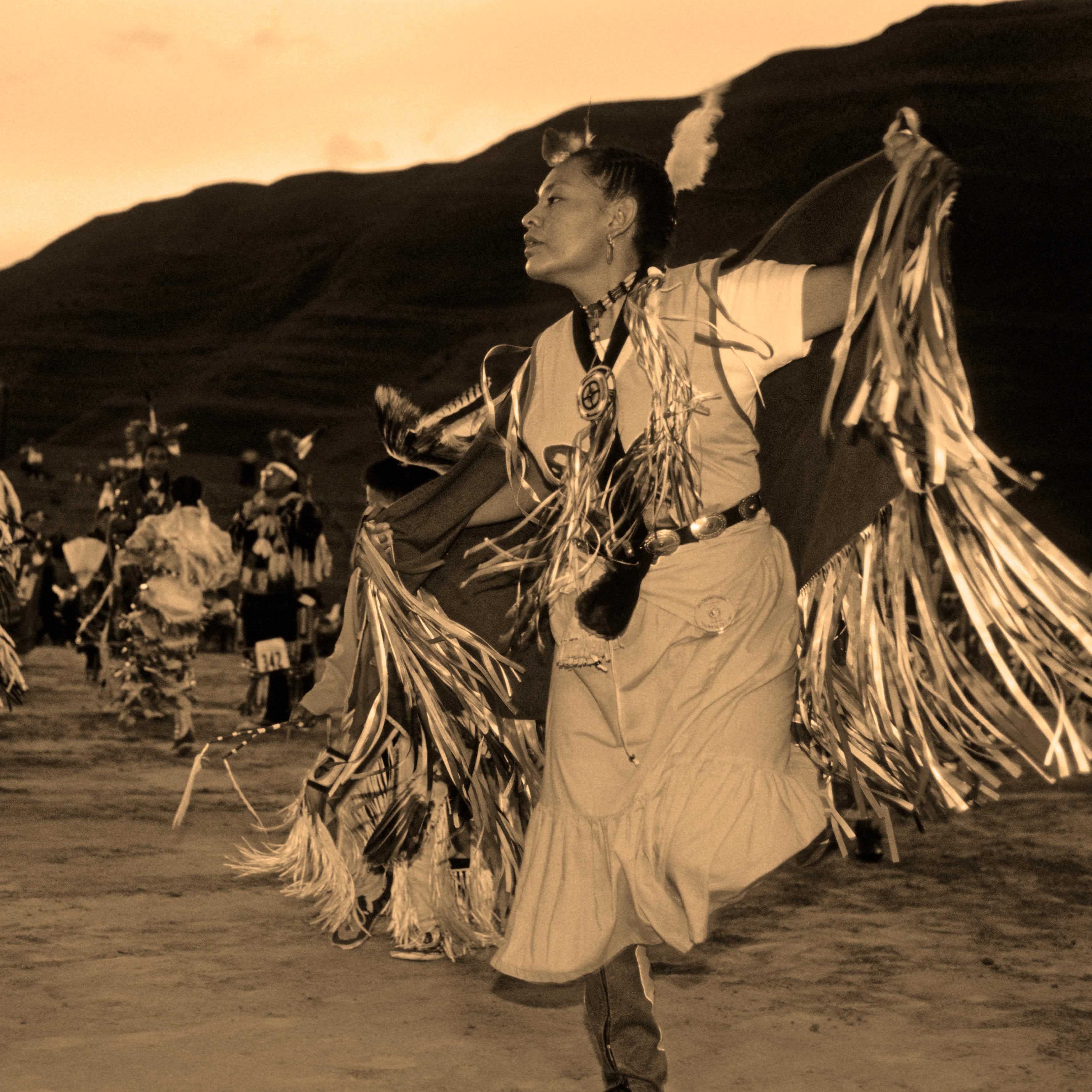 Navajo Pow Wow, (Pow Wow is a gathering of Native Americans), in Gallup. New Mexico, America. Mar 2007