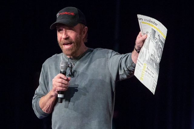 chuck norris famous veteran