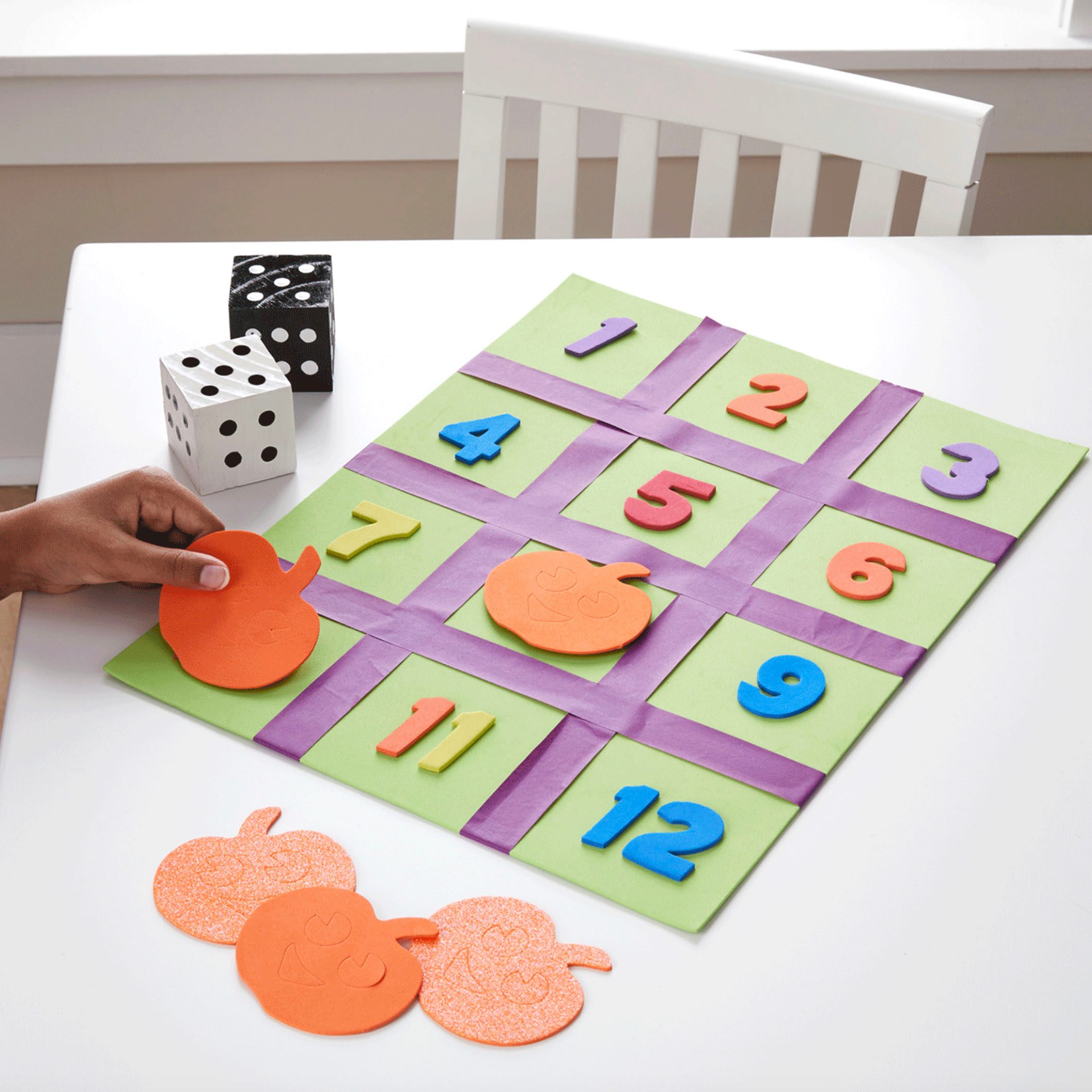 Pumpkin Counting Craft