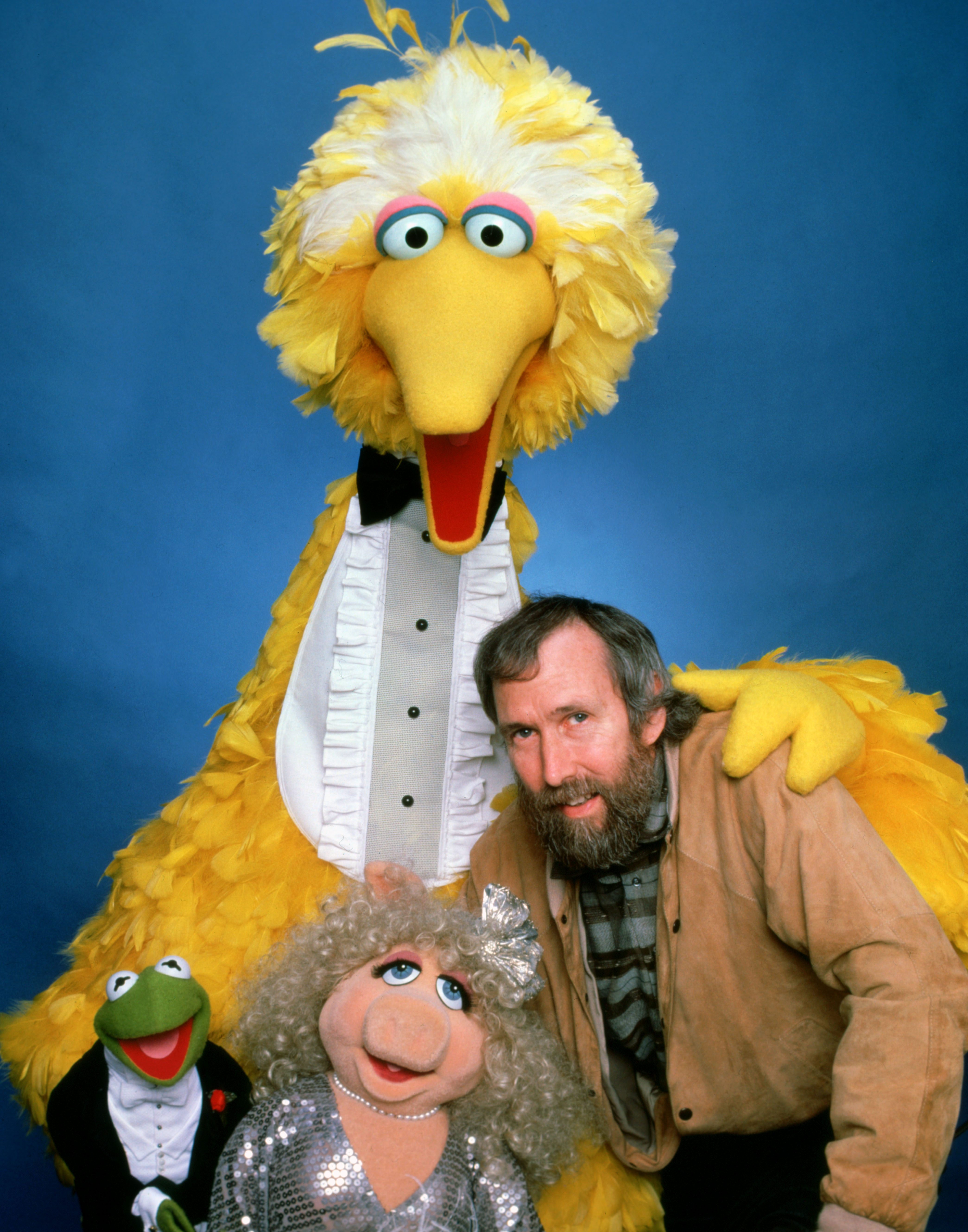 Editorial use only. No book cover usage. Mandatory Credit: Photo by Moviestore/Shutterstock (2599419g) Sesame Street - Jim Henson, Big Bird, Miss Piggy, Kermit the Frog Sesame Street - 1990s