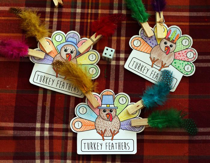 Turkey Feather Game