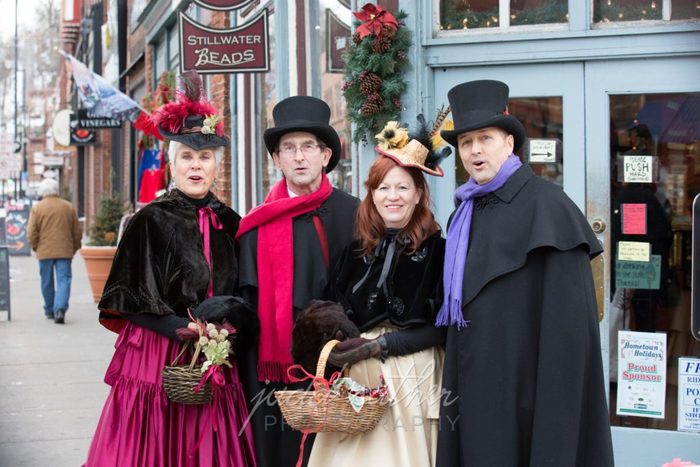 victorian carolers