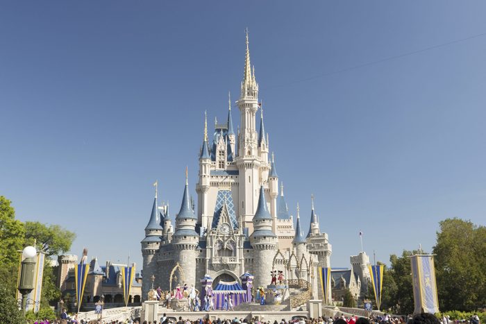 Mandatory Credit: Photo by imageBROKER/Shutterstock (3454621a) Cinderella Castle in the Magic Kingdom, Walt Disney World Resort VARIOUS