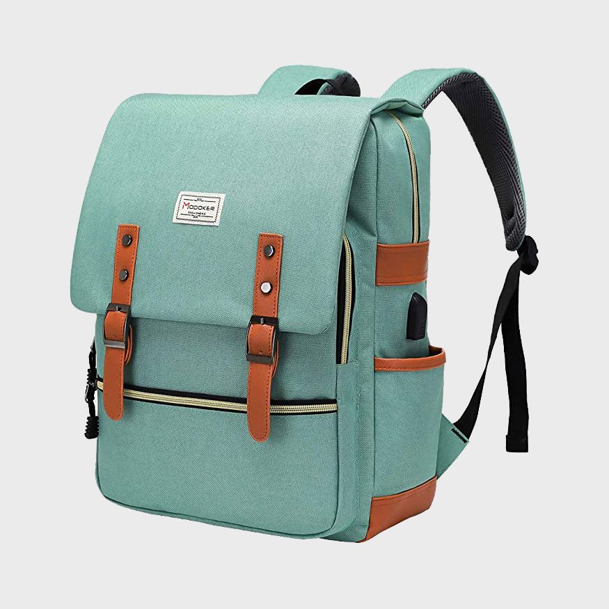 Modoker Vintage Laptop Backpack