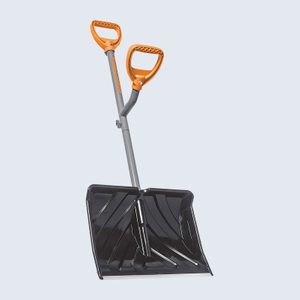 ErgieShovel Push/Scoop Combination Snow, Polycarbonate Shovel