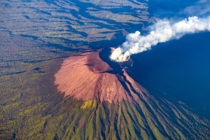 Mount Slamet or Gunung Slamet is an active stratovolcano in the Purbalingga Regency of Central Java, Indonesia.