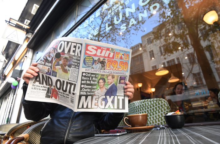Megxit british newspaper Meghan Markle