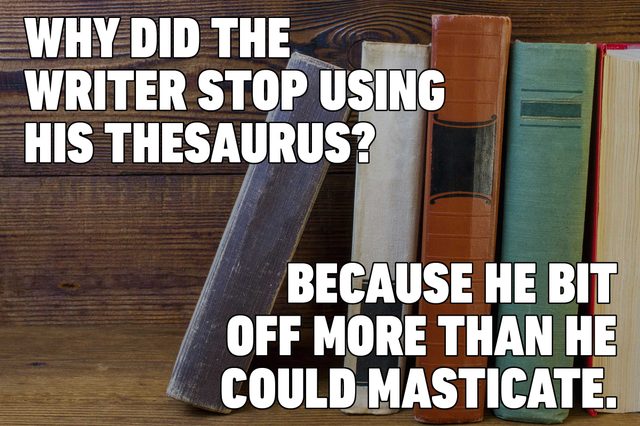 thesaurus jokes