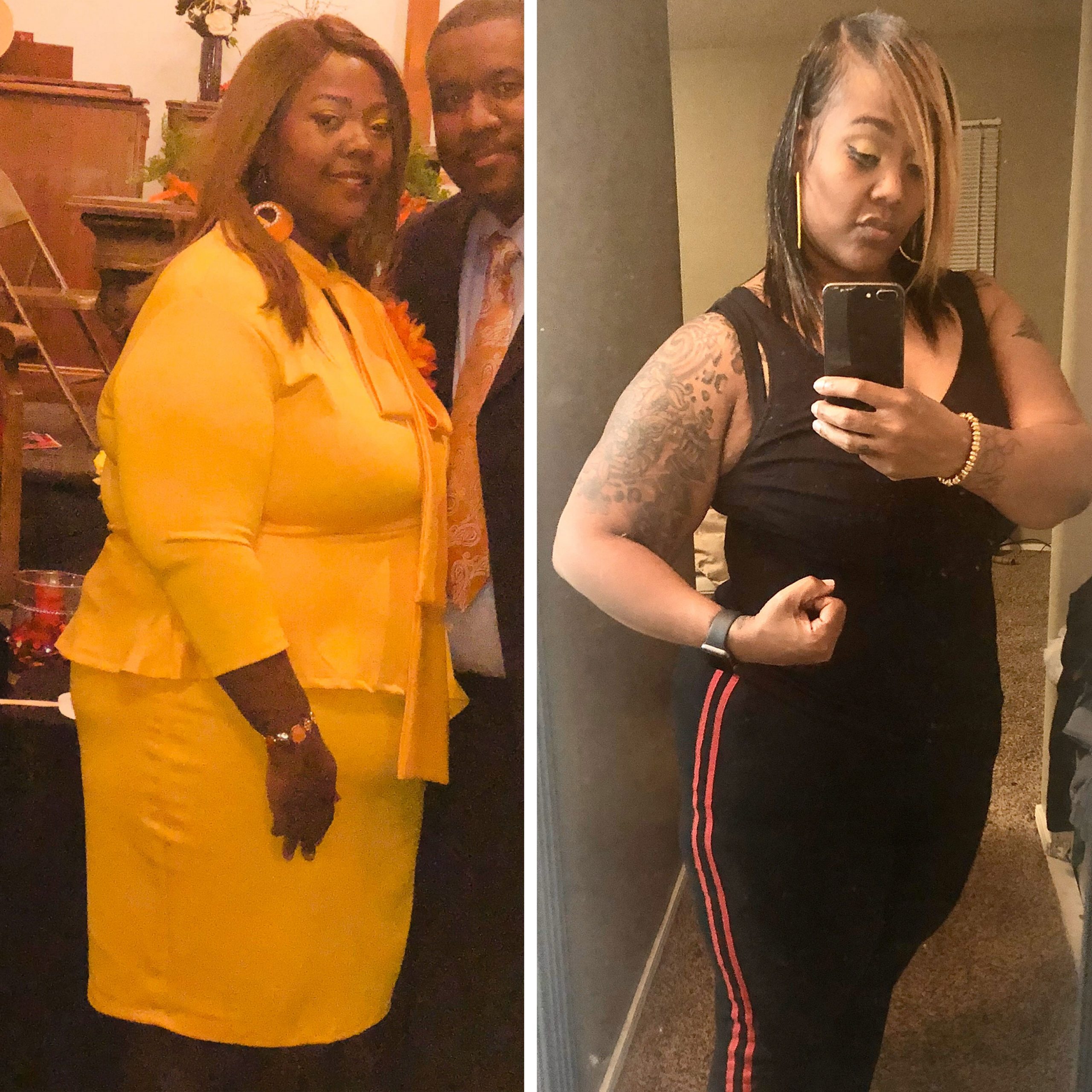 Ro'Shanda Martin instagram weight loss