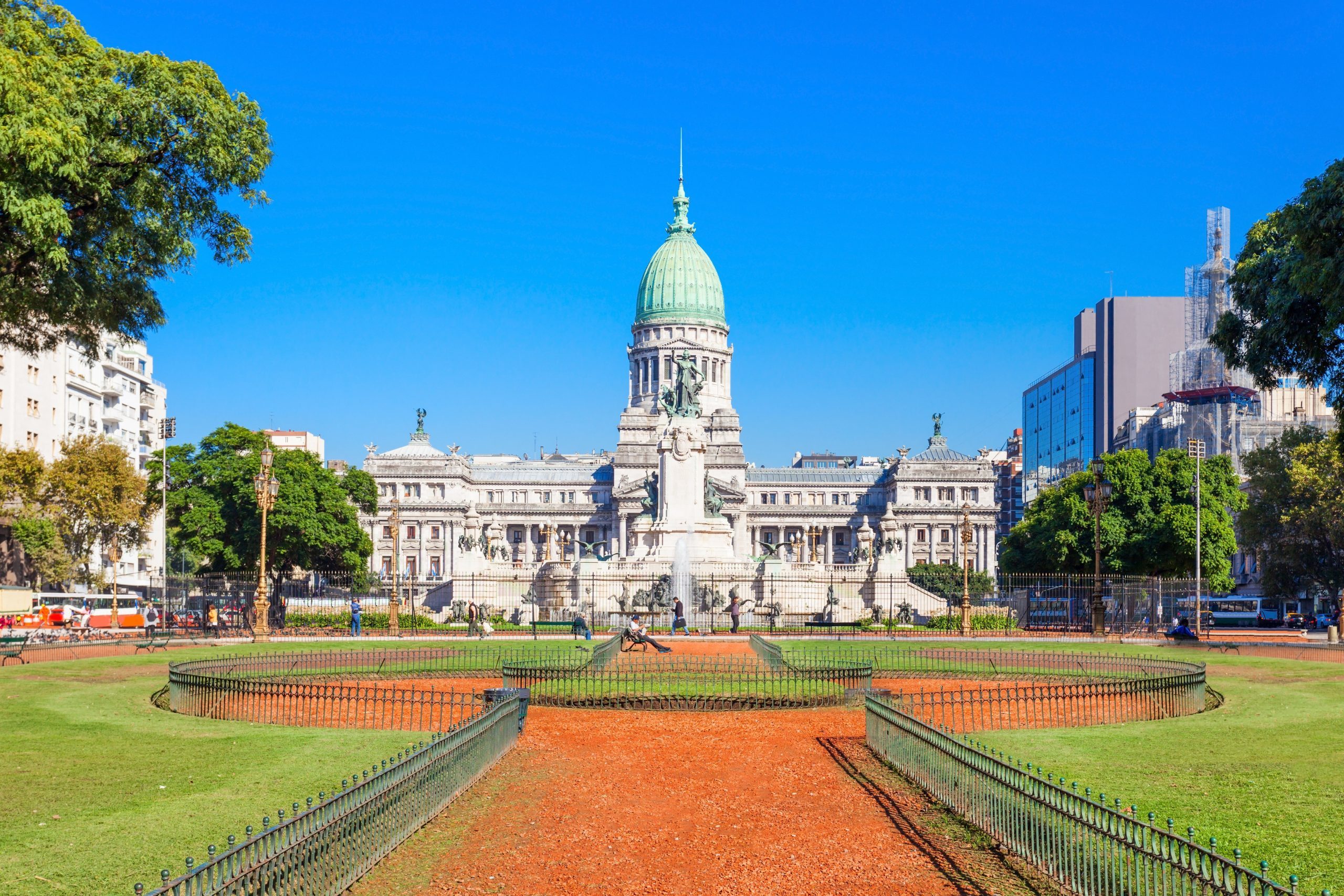 The Palace of the Argentine National Congress (Palacio del Congreso) is a seat of the Argentine National Congress in Buenos Aires, Argentina