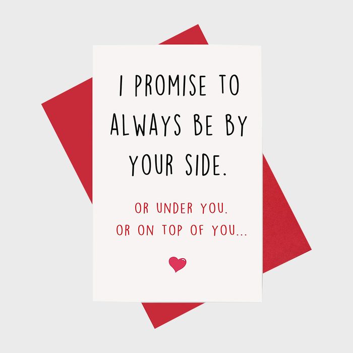 I Promise To Always Be By Your Side Card