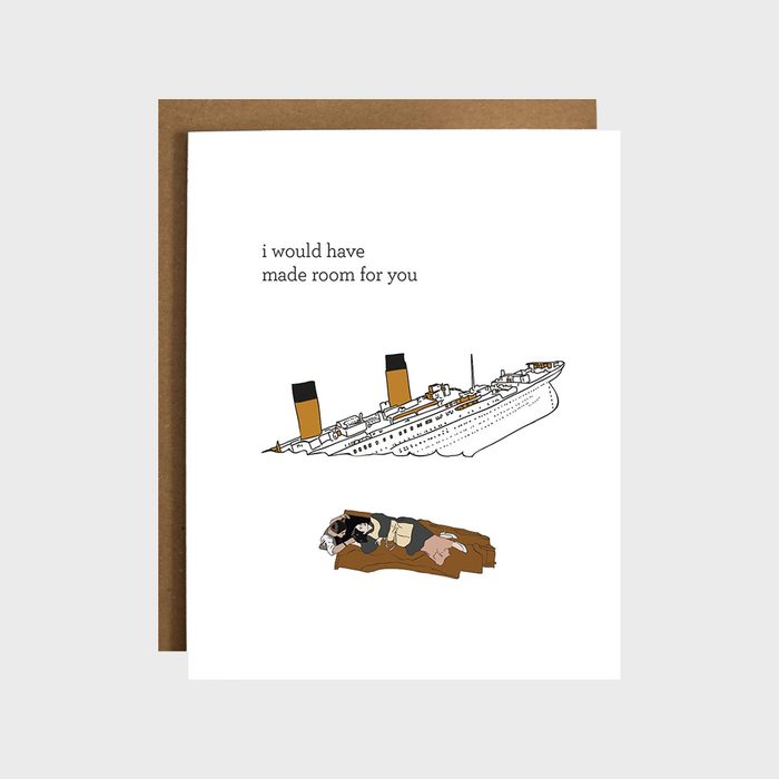 I Would Have Made Room for You Card