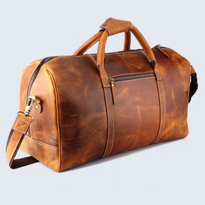 Leather Castle Genuine Vintage Duffel