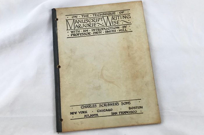 manuscript writing instructions book