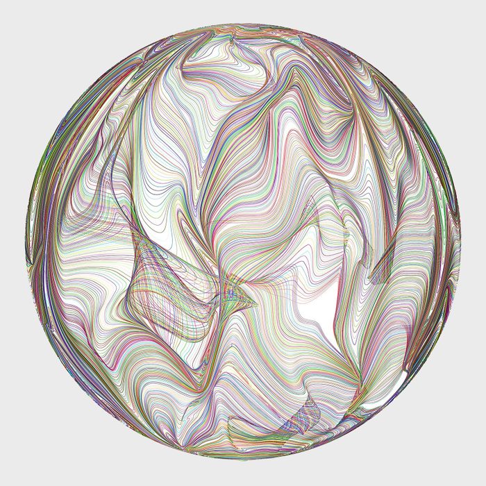 Bgraamiens Puzzle-Flowing Rainbow Lines