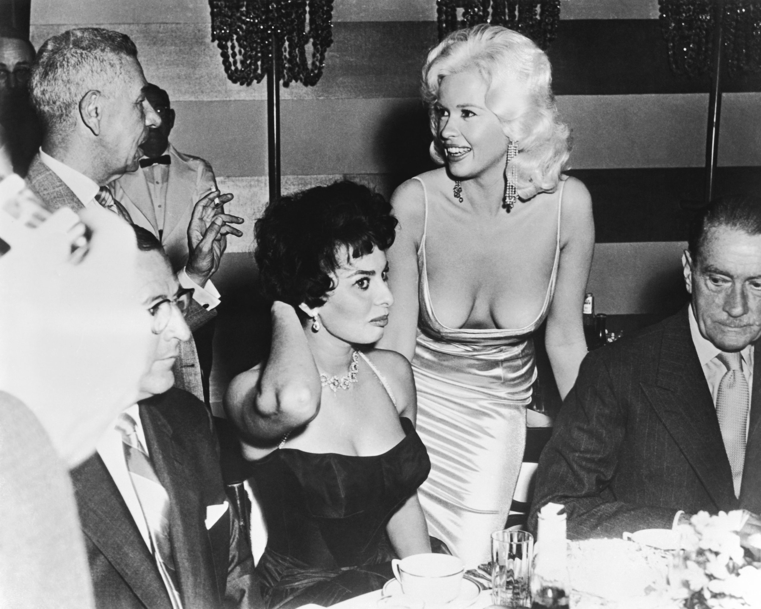 Jayne Mansfield Sophia Loren