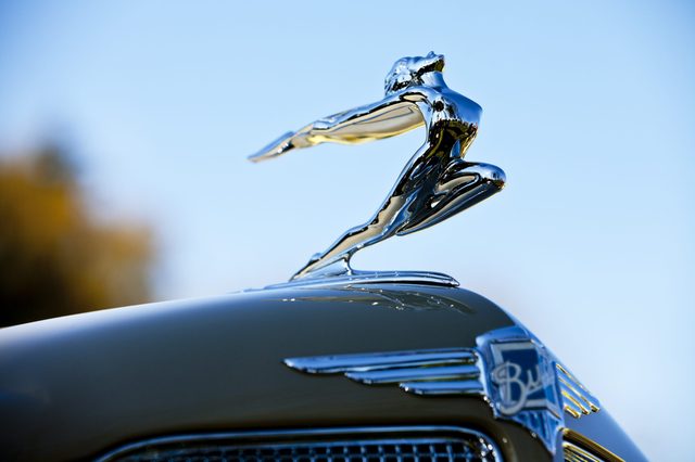 hood ornament vintage car