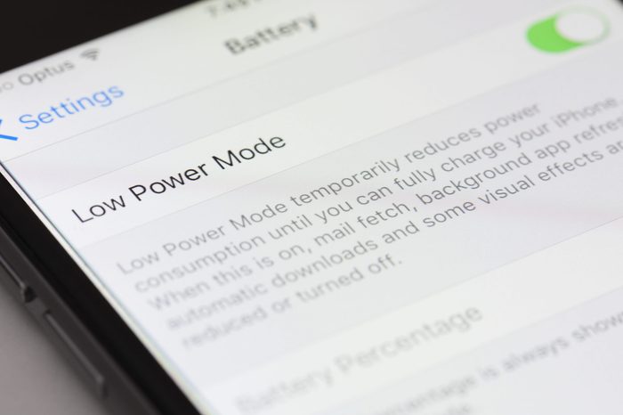 low power mode