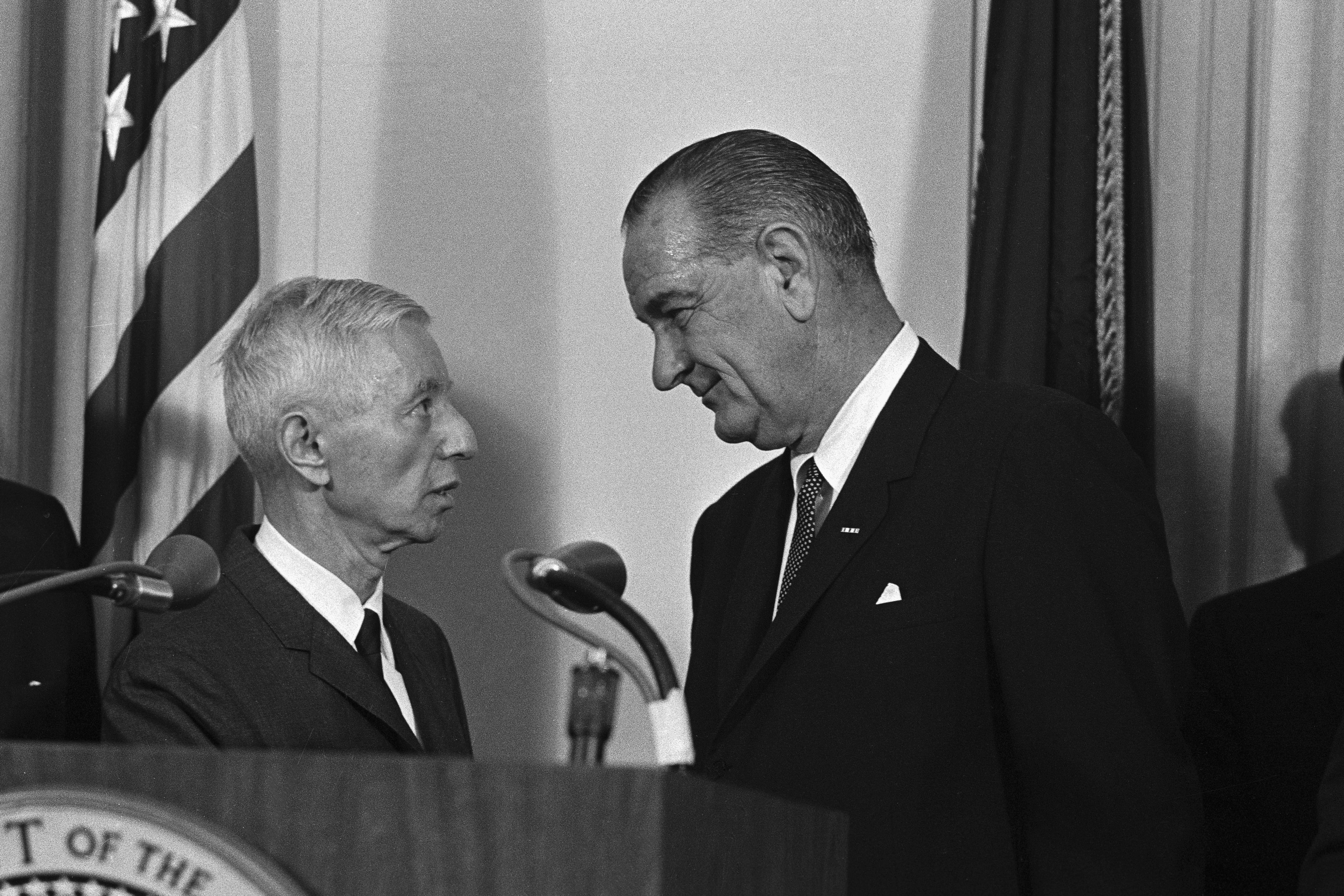 president LBJ