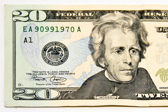 twenty dollar bill