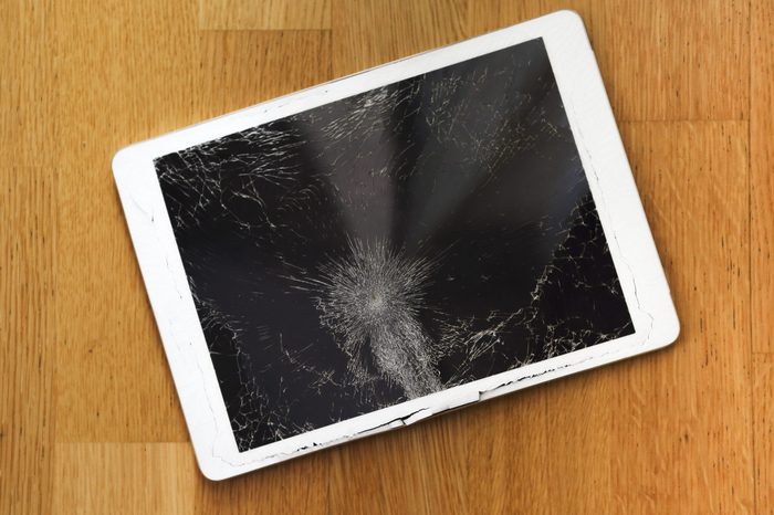 cracked ipad