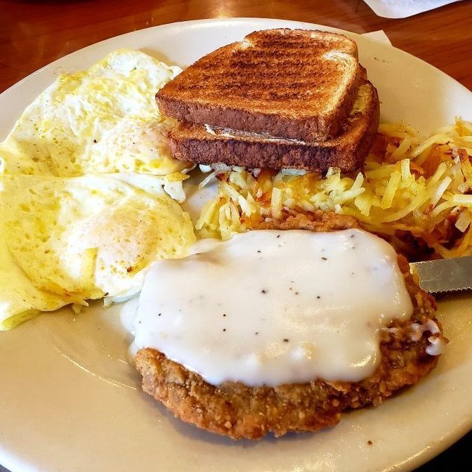 Breakfast From City Cafe Diner In Alabama