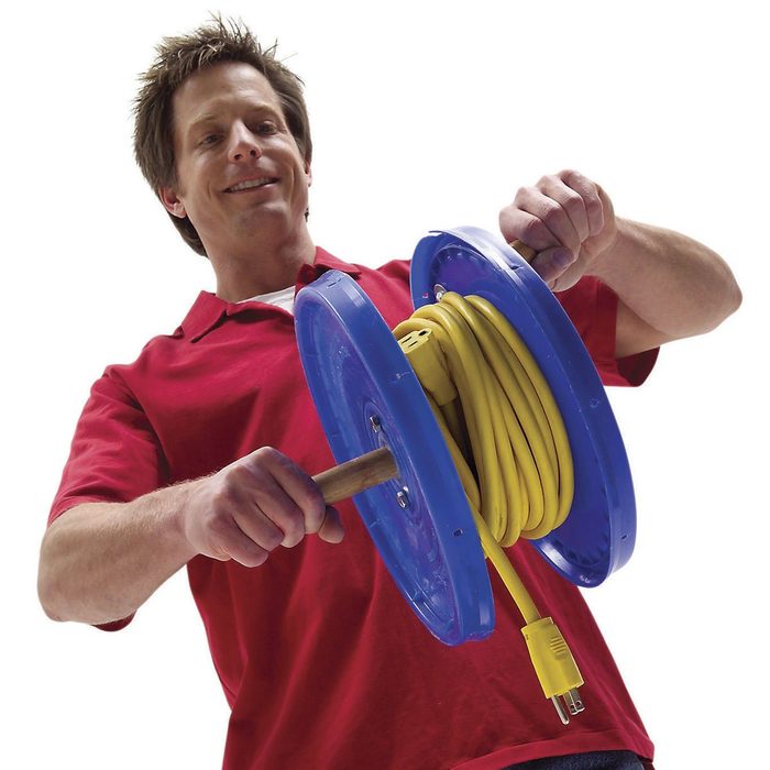 bucket lids cord organizer