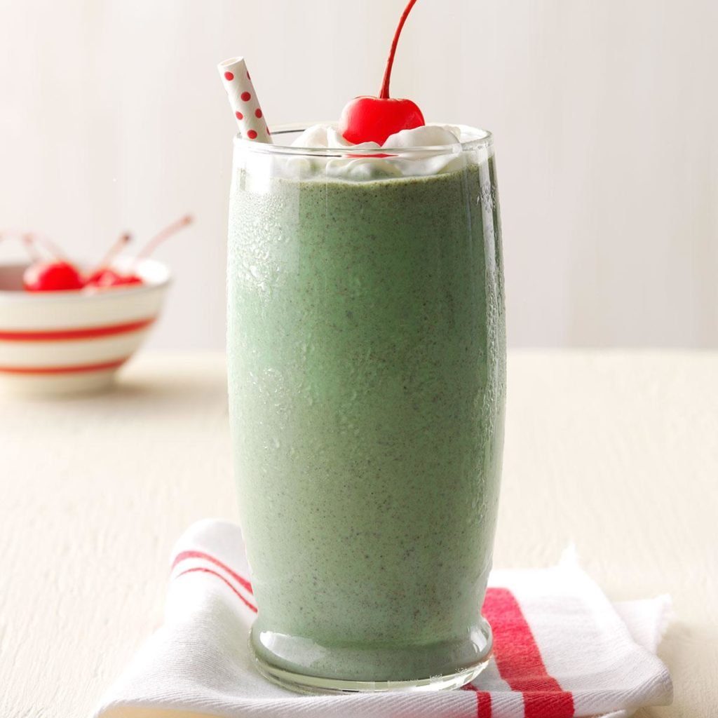 Thin Mint Milk Shake