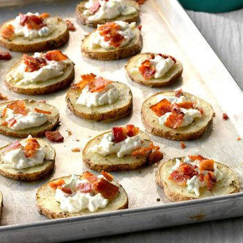 loaded baked potato rounds