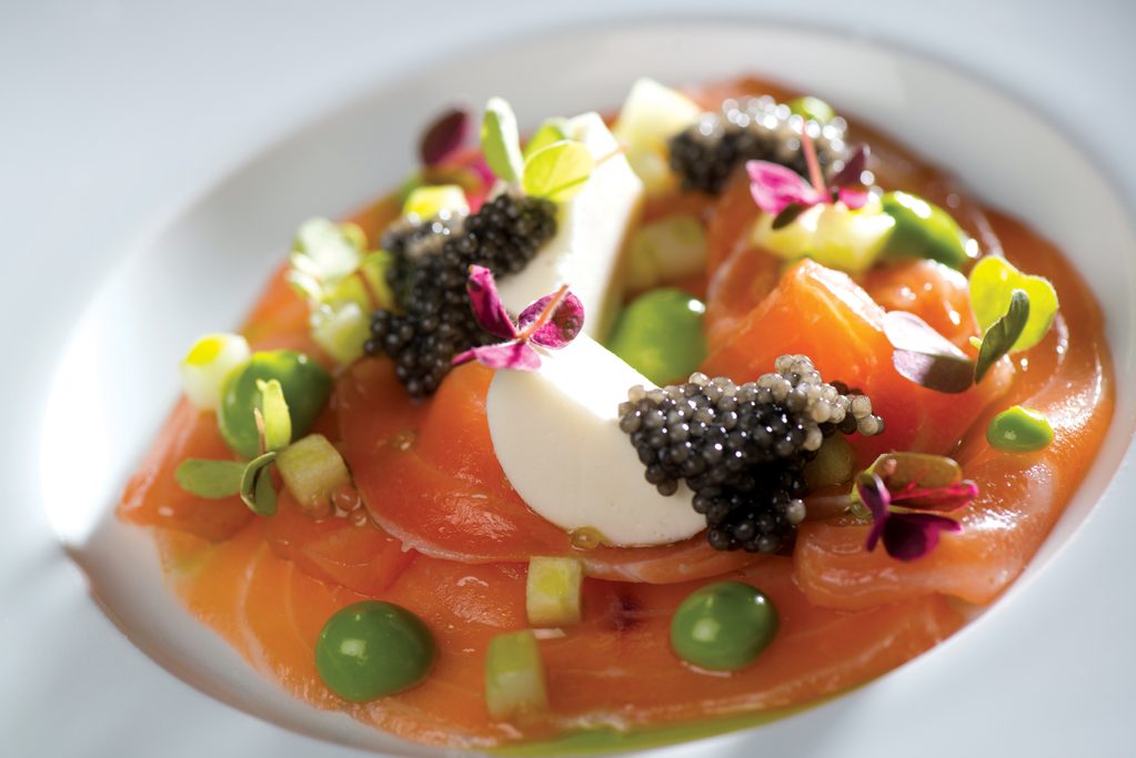 salmon at The Ivy in Maryland