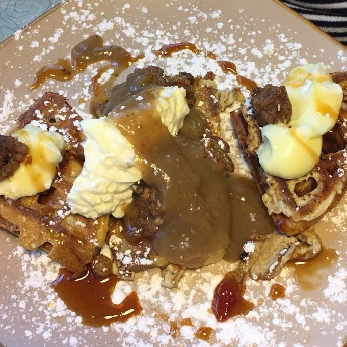 Sweet Breakfast Special At Orourkes Diner In Connecticut