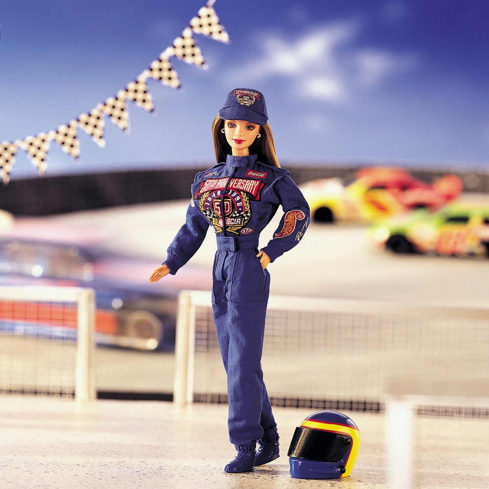 1998 NASCAR Driver Barbie Courtesy Mattel Inc.