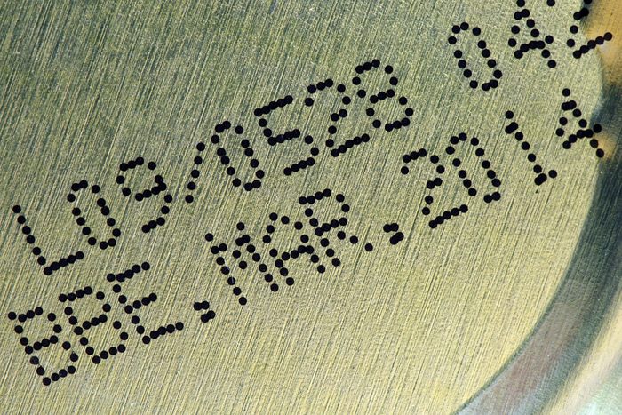 Best before date macro