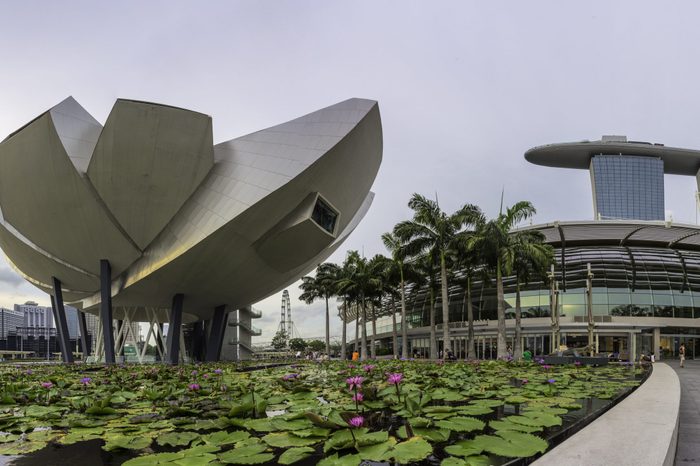 Panoramic View of Art Science Museum