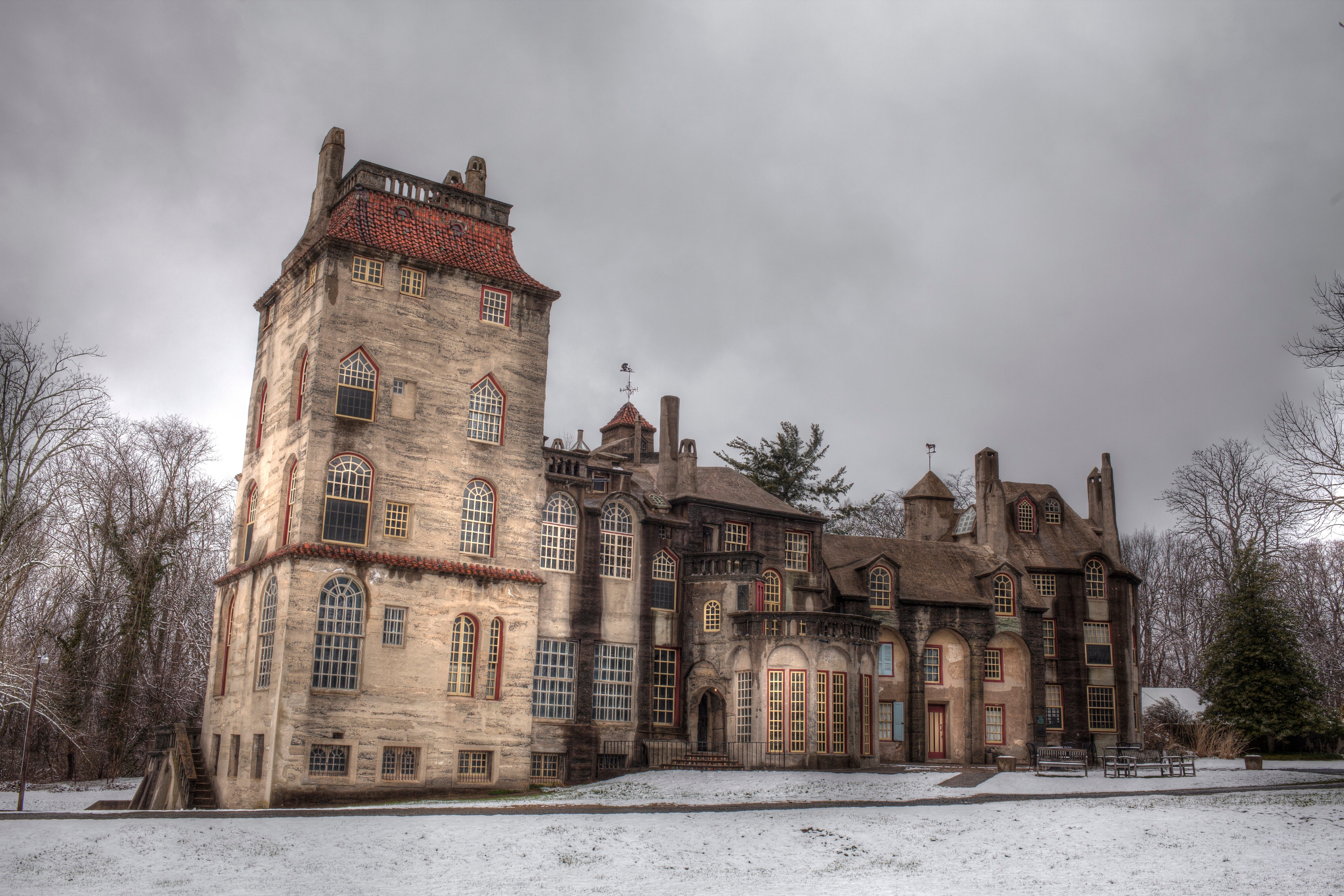 Fonthill castle in Doylestown, Pa. USA