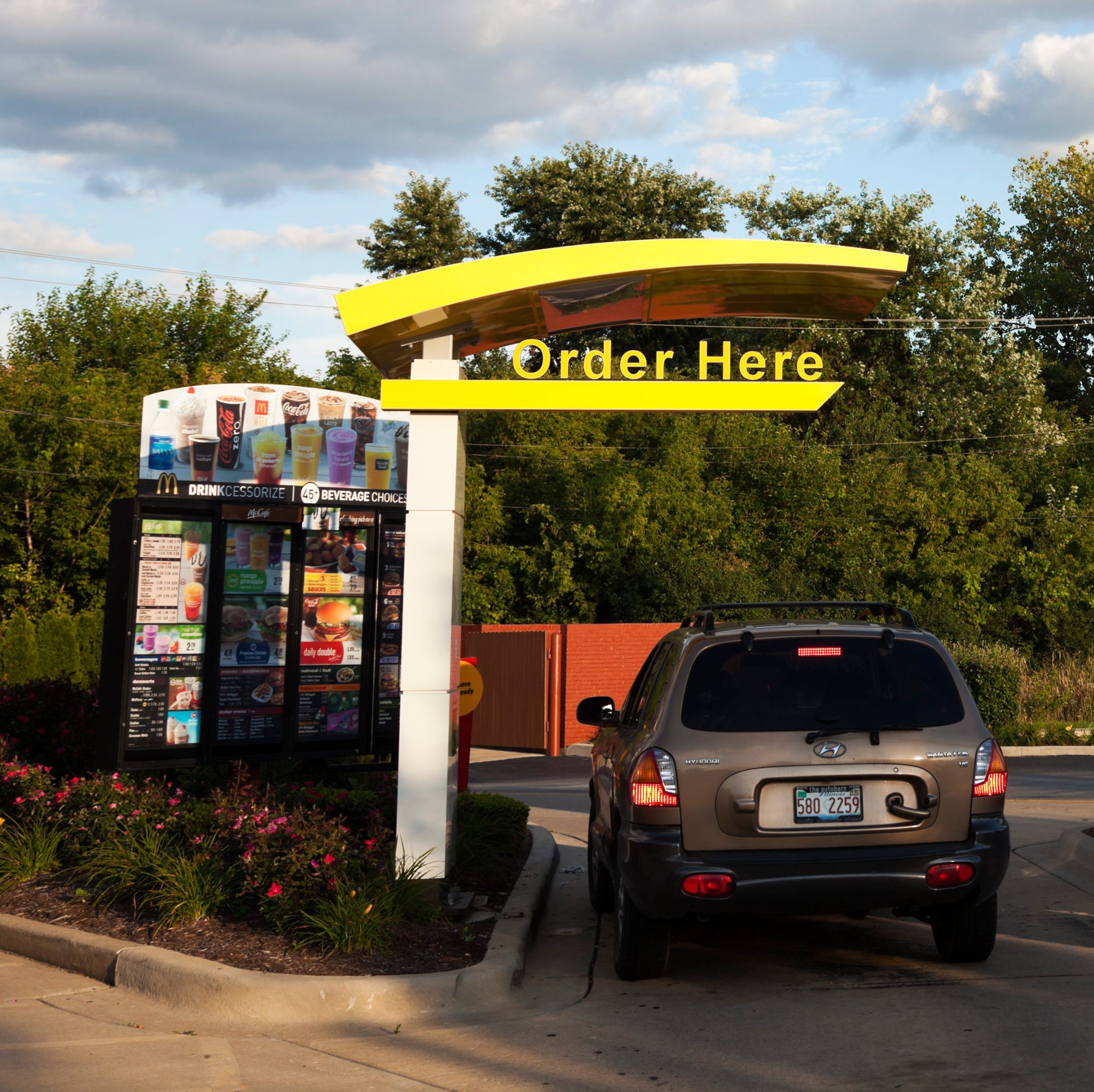 Drive Thru at Mcdonald's