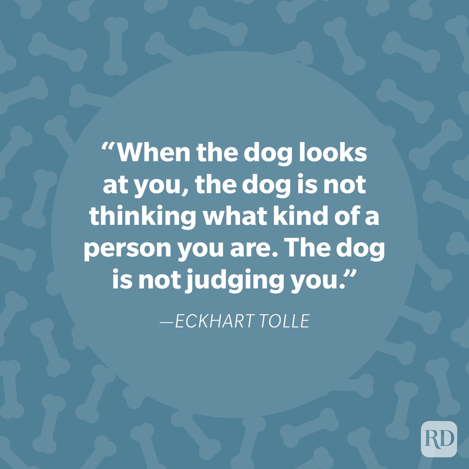 Eckhart Tolle Dog Quote