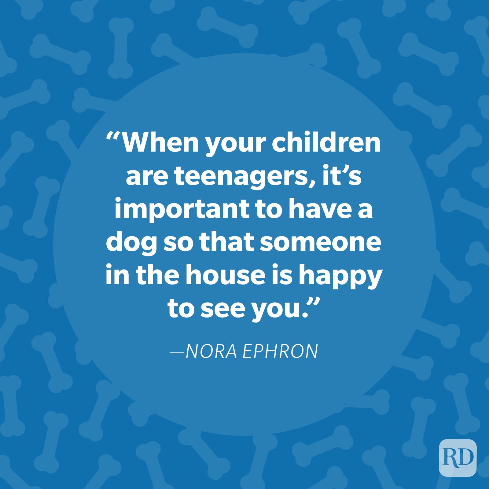 Nora Ephron Dog Quote